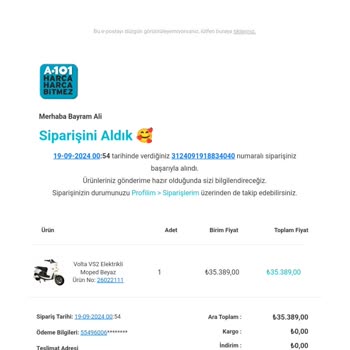 Volta Motor: Teslimat Fiyaskosu