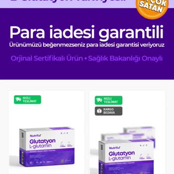 Glutatyon-satış.shop Sitesi Mağduriyeti