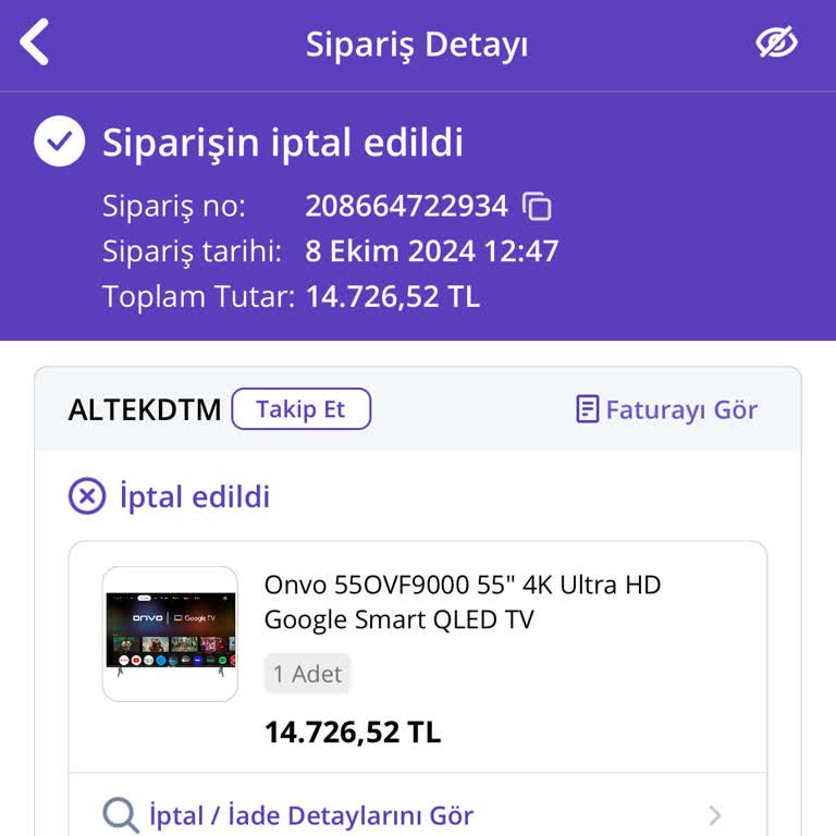 İade İşlemlerinde Yaşanan Gecikme Ve İletişim Sorunları