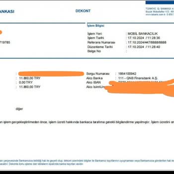 Yanlış İsimle Gönderilen EFT'nin İadesi Bekleniyor: QNB Finansbank'ta 5 Günlük Gecikme