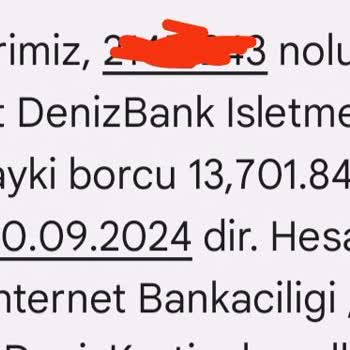 Denizbank'ın Kredi Kartı Ödeme Tarihi Sorunu