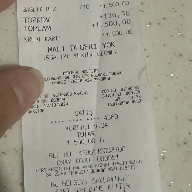 Hastane İndirim Sözü Tutulmadı, Yanlış Çekim İadesi Yapılmadı