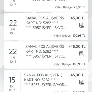 Yanlışlıkla Çekilen Ücretler Ve Paket Sorunu
