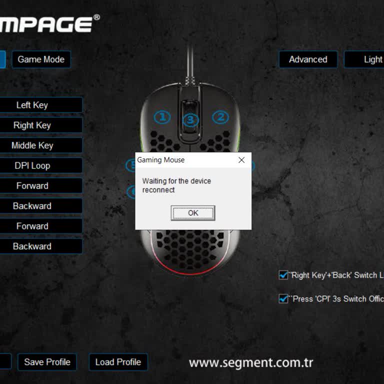 Yeni Mouse'un Makro Ve Sürücü Sorunu