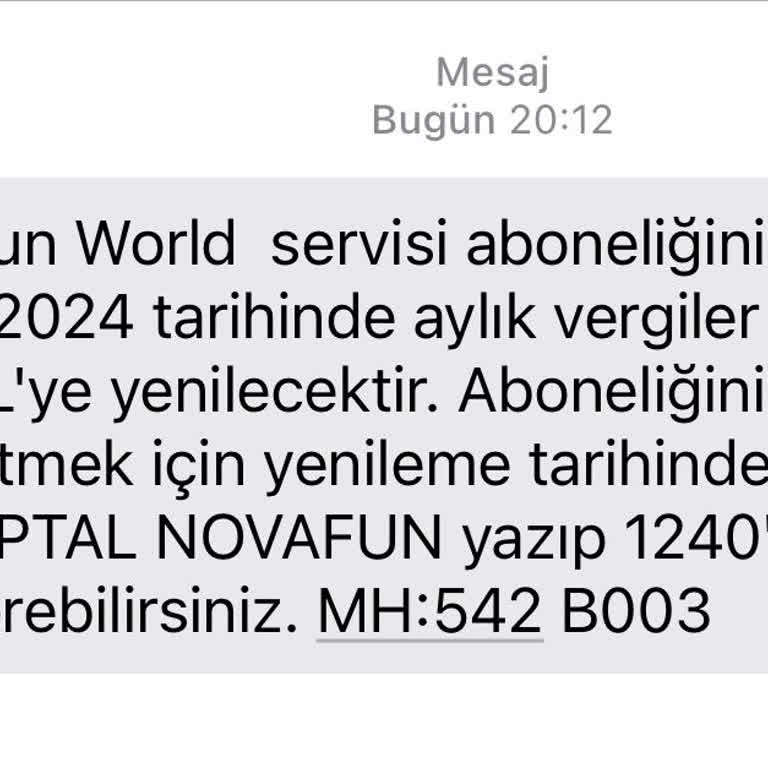 Habersiz Abonelik Yenilemesi Mağduriyeti