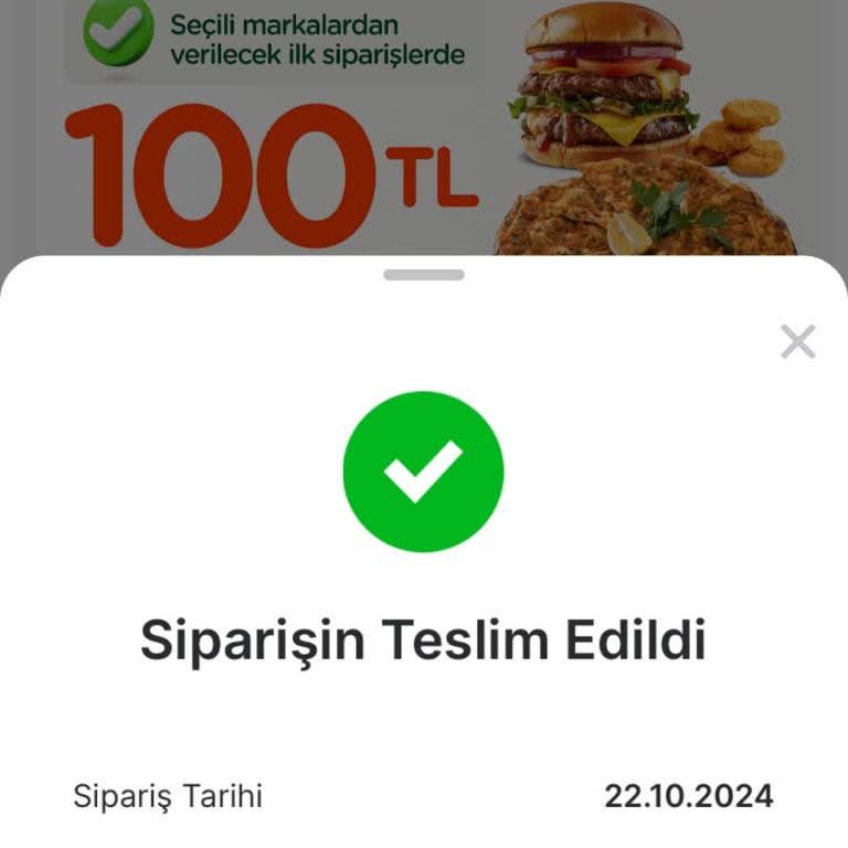 Migros Yemek Sepeti Siparişim Teslim Edilmedi Ve İade Yapılmıyor