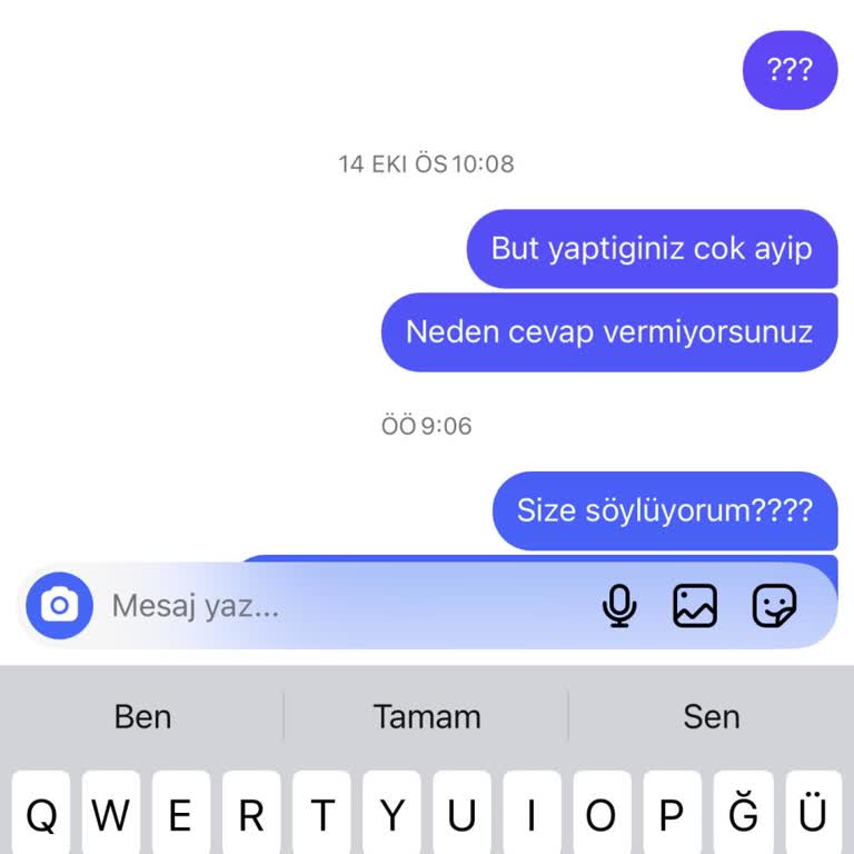 İletişim Eksikliği Ve Para İadesi Belirsizliği