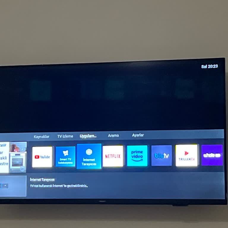 Tarayıcı Açılmayan TV Sorunu