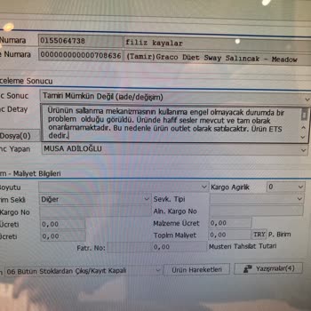Ebebek'te Ürün Ve Müşteri Hizmetleri Sorunu