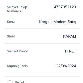 Türk Telekom Modem Teslimatında Gecikme