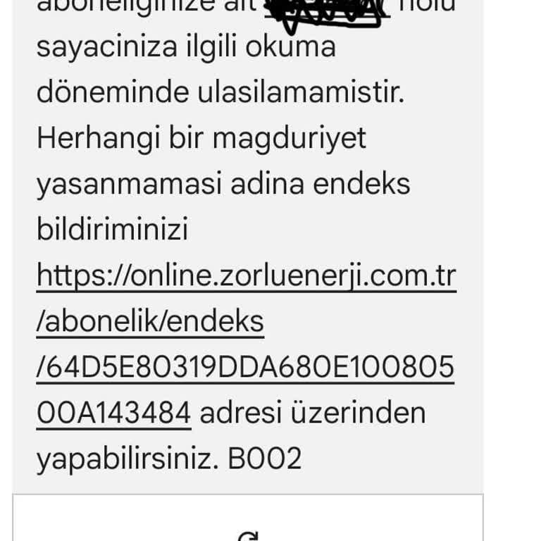 Sayaç Okuma Sorunu Ve Yetersiz Hizmet