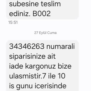 İade İşlemlerinde Oyalama Sorunu