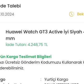 Teknik Destek Ve İade Sürecinde Hayal Kırıklığı