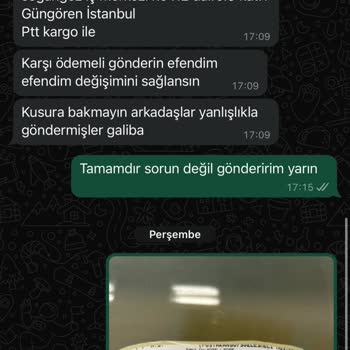 Yanlış Ürün Gönderimi Ve İletişimsizlik Mağduriyeti