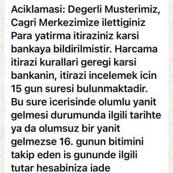 ATM Para Yatırma Sorunu Ve Eksik İade