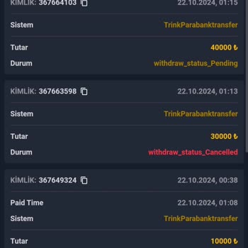 Enzabet'te Haksız Engelleme Ve Bakiye Sorunu