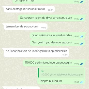 Enzabet'te Haksız Engelleme Ve Bakiye Sorunu