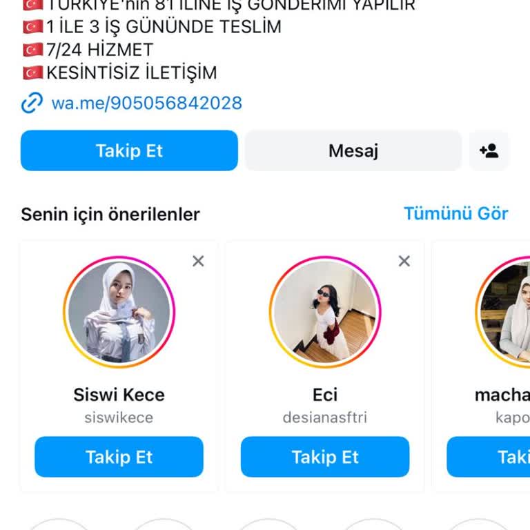 Evde Paketleme Başvurusu Sorumluluk Kabul Etmiyorum