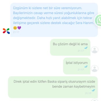 Geç Teslimat Ve Yetersiz Müşteri Hizmeti Mağduriyeti