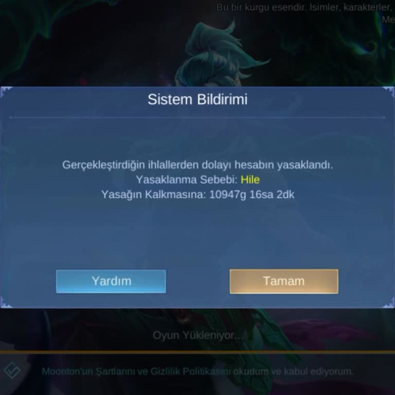 Mobile Legends Haksız Ban: Emeklerimin Boşa Gitmesini İstemiyorum!
