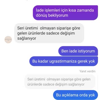 Yanlış Beden Ve İade Sürecinde Yaşanan Zorluklar