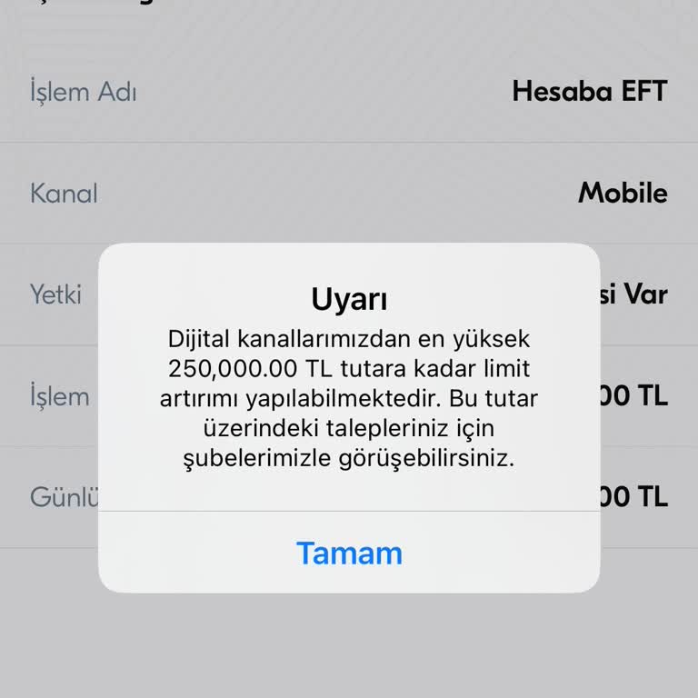 Türkiye Finans'ta EFT-Havale Limiti Sorunu: Müşteri Deneyimi Ve Engeller