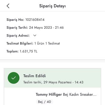 Tommy Hilfiger Ayakkabıda Beklenmedik Kalite Sorunu