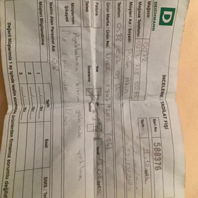 Ayakkabı İadesinde Yaşanan Zorluklar Ve Mağduriyet