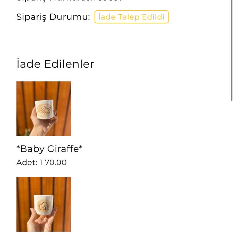 Eksik Sipariş Ve Geri Dönüş Sorunu