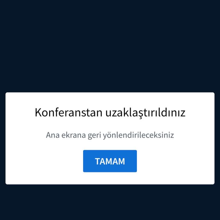 Canlı Derse Katılamama Sorunu