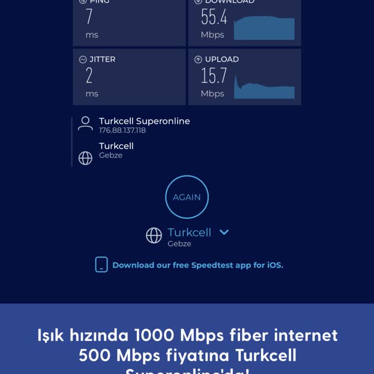 Taahhüt Edilen İnternet Hızına Ulaşamama Sorunu