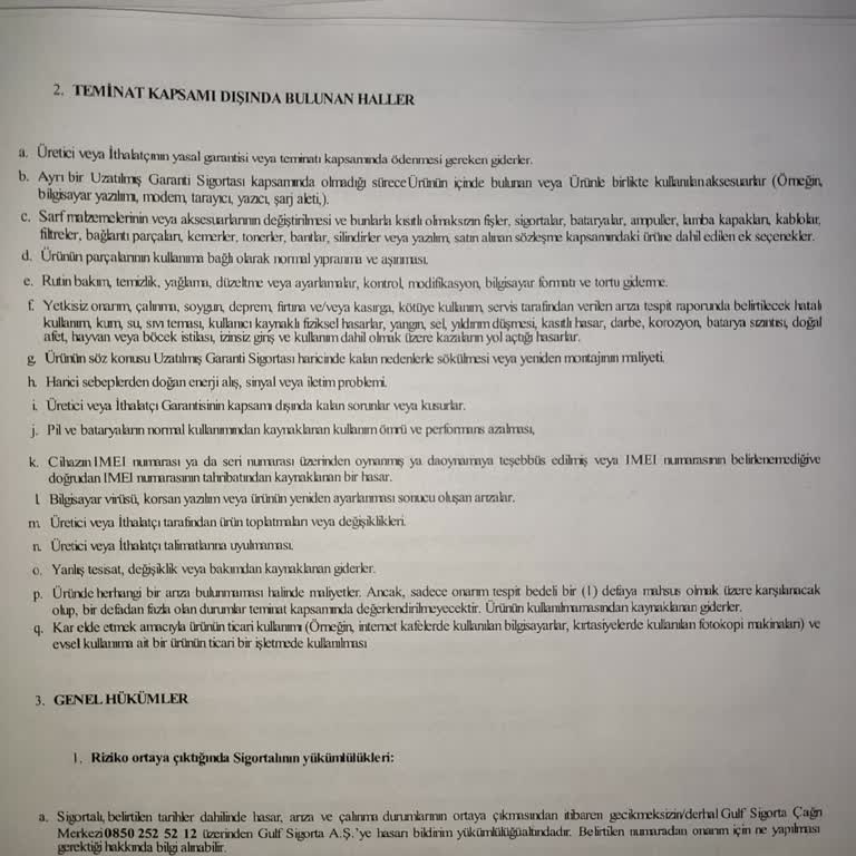 Garanti Uzatma Yerine Yanıltıcı Sigorta Poliçesi