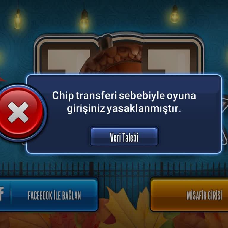 Haksız Ban Ve Okey Oyununun Bozulması