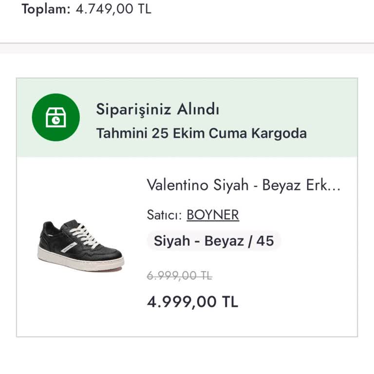 Boyner'de Yanlış Adres Seçimi Ve Site Sorunları