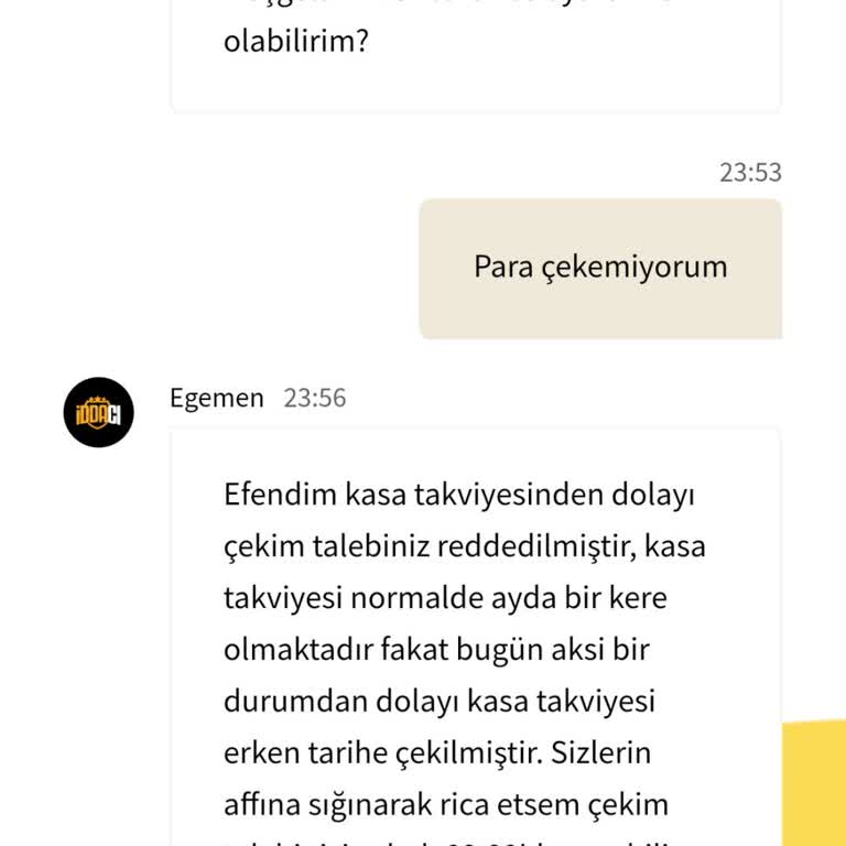 Bahis Sitesinde Ödeme Sorunu Ve Mağduriyet
