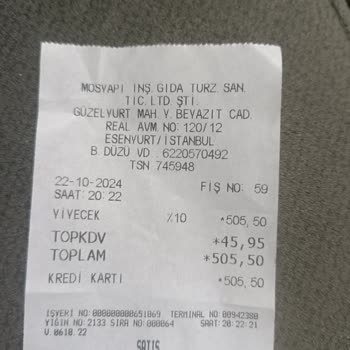 Mado Marmara Park'ta Bayat Kuru Baklava Hayal Kırıklığı