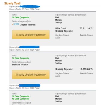 Çelişkili Bilgiler Ve İptal Edilen Sipariş: Mağduriyetimin Giderilmesini İstiyorum
