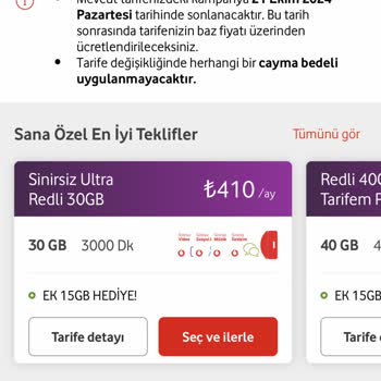 Vodafone'un Fahiş Fiyat Politikası Ve İlgisizlik