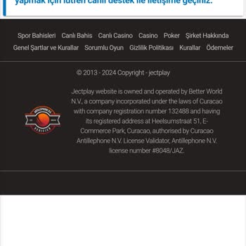 Jectplay Para Ödemesi Yapmıyor!