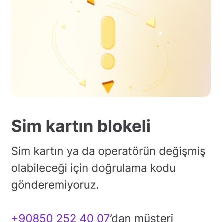 Hepsiburada Hepsifinans Limitiyle Ürün Alımında Sim Kart Blokesi Sorunu