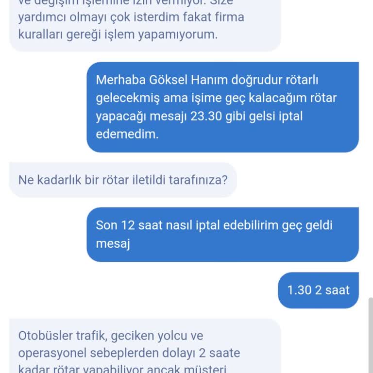 Geç Bilgilendirme Ve İptal Sorunu: İşe Geç Kalma Tehlikesi