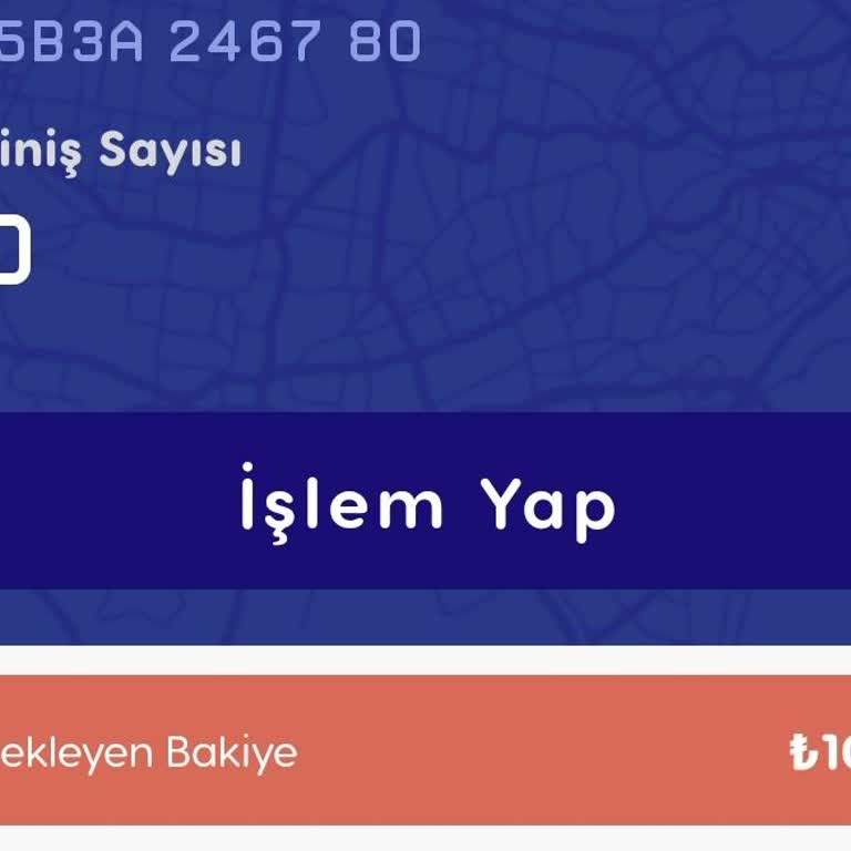 BURULAŞ Kartıma Yükleme Yaptım Ama İşlem Hala Bekliyor