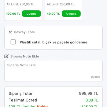 Migros Yemek Uygulamasında Yanıltıcı İndirim Kuponu Sorunu