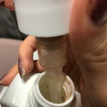 Brown Liquid Leaking from CeraVe Face Cleanser Pump