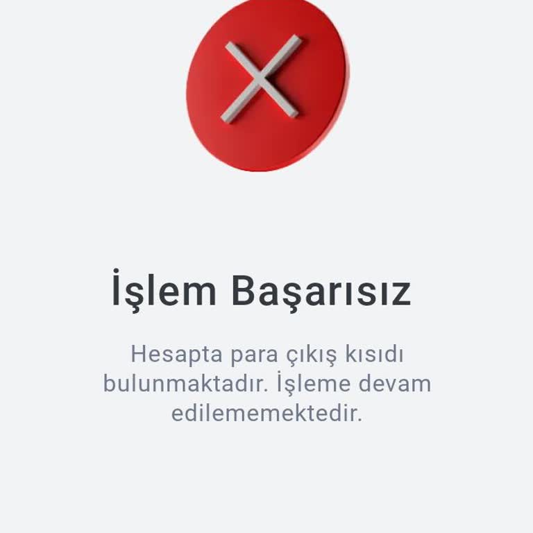 Hesabımda Yetkisiz Kısıtlama