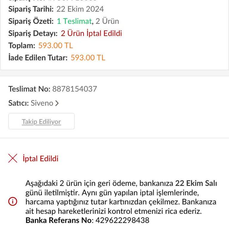Siveno'nun Kampanya İptalleri Güvenimizi Zedeliyor