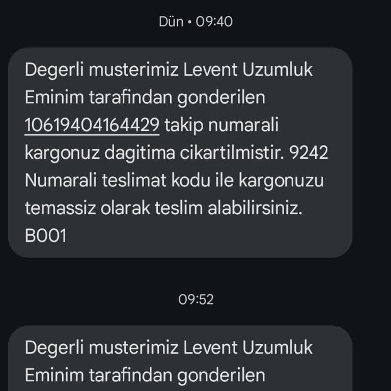 Sürat Kargo'nun Kaybolan Kargosu