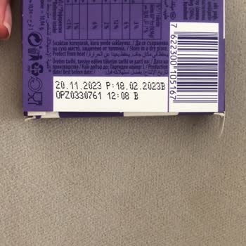 Milka Chocolate con textura bastante extraña