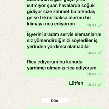 Arçelik Servisinden Yetersiz Hizmet Ve İletişim Sorunları