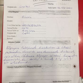 D&R Mağazasındaki İade Süreci Kabusu